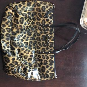 Kate Spade Leopard Bag authentic